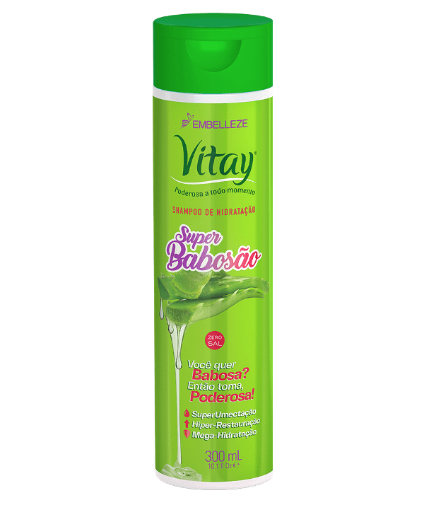 Novex Shampoo Novex Vitay Shampoo Super Babosão (Aloe Vera) 300ml 67066