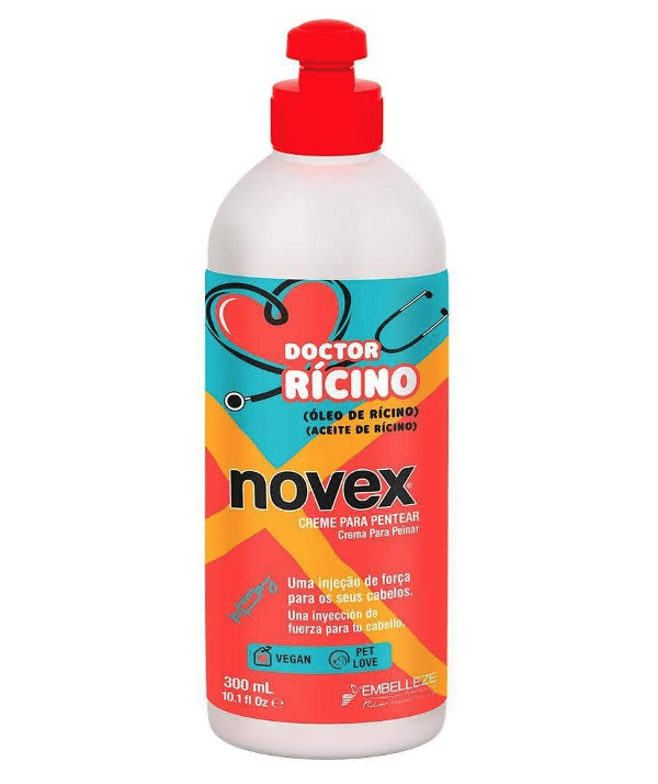 Doctor Ricino Leave-In Conditioner 300ml - Pflegespray Für Haare, Ohne Ausspülen