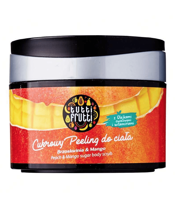 Tutti Frutti Body Scrub Tutti Frutti Peach & Mango Sugar Body Scrub 300g TFR0001