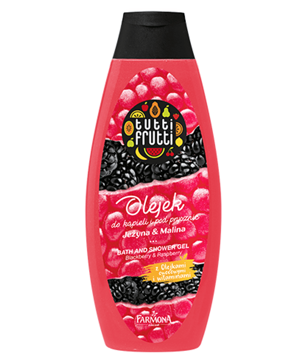 Tutti Frutti Shower Gel Tutti Frutti Blackberry & Raspberry Bath And Shower Gel 425ml TFR0022X