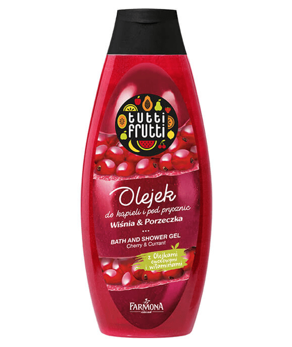 Tutti Frutti Shower Gel Tutti Frutti Cherry & Currant Bath And Shower Gel 425ml TFR0016X