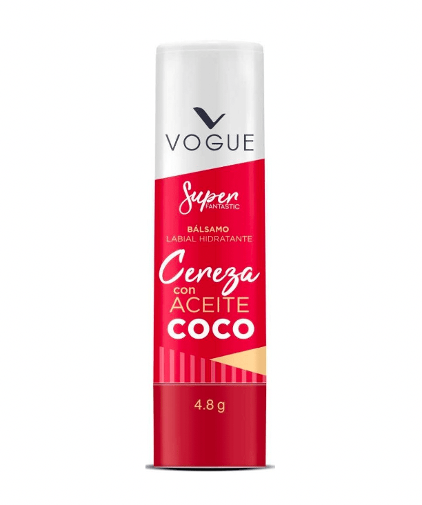 Vogue Cosméticos Labios CEREZA CON ACEITE DE COCO Vogue Cosméticos Protector Labial Kiss My Lips