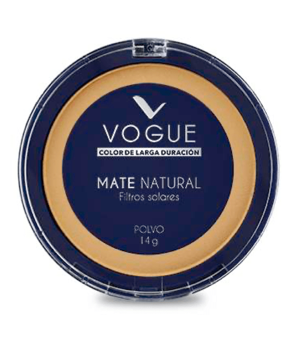 Vogue Cosméticos Polvo Compacto Mate Natural