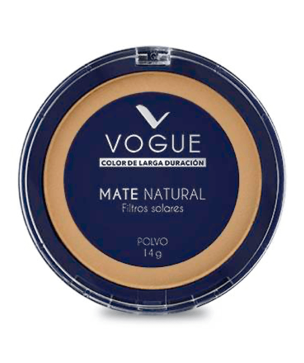 Vogue Cosméticos Polvo Compacto Mate Natural