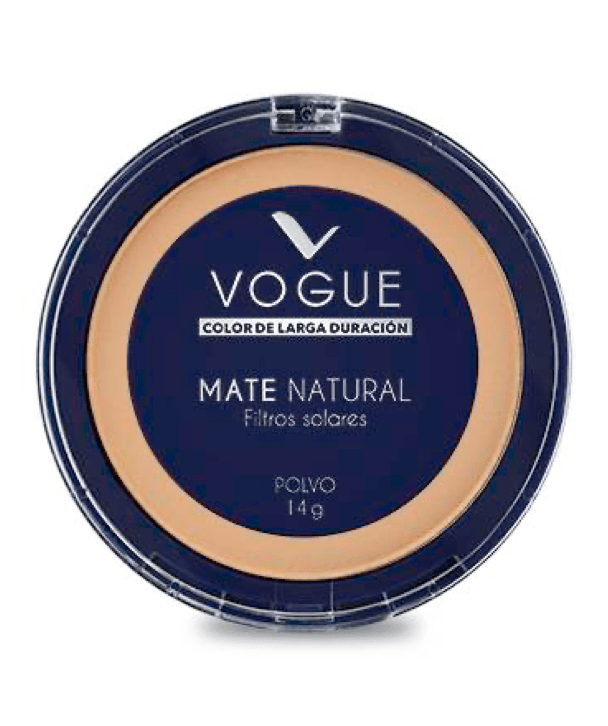 Vogue Cosméticos Polvo Compacto Mate Natural