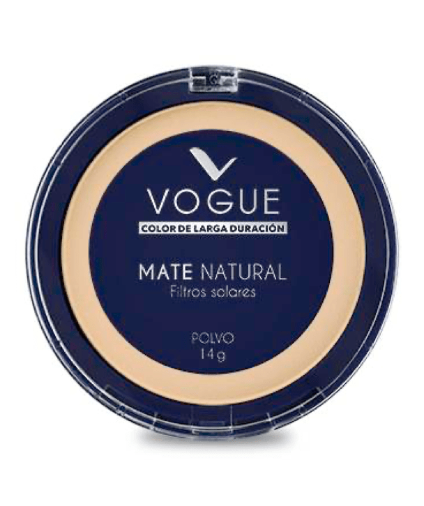 Vogue Cosméticos Polvo Compacto Mate Natural