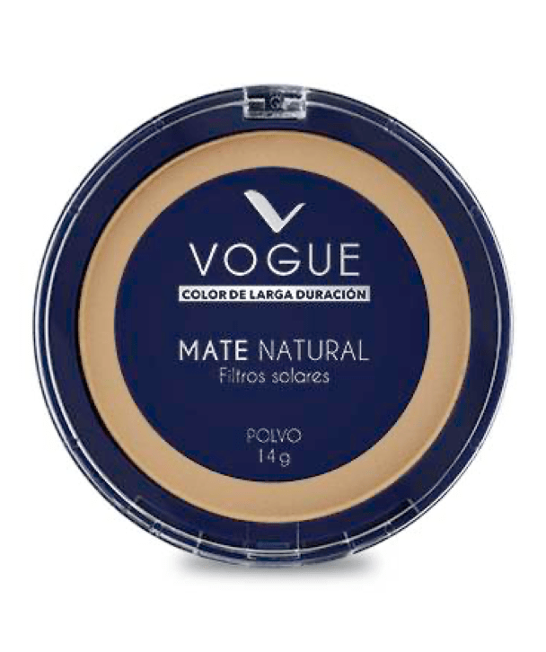 Vogue Cosméticos Polvo Compacto Mate Natural