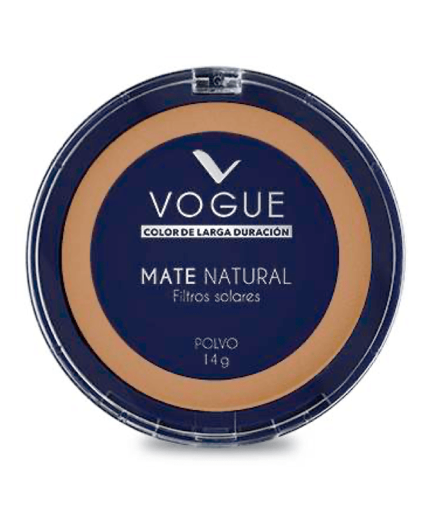 Vogue Cosméticos Polvo Compacto Mate Natural