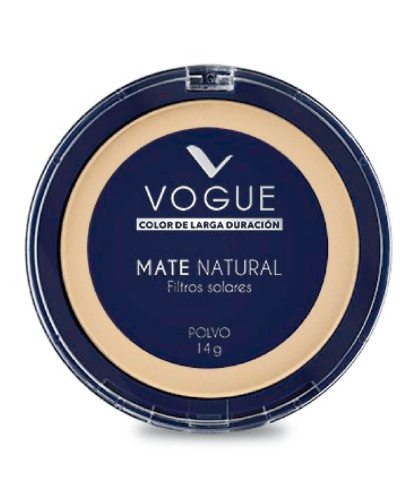 Vogue Cosméticos Polvo Compacto Mate Natural