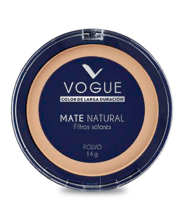 Vogue Cosméticos Polvo Compacto Mate Natural