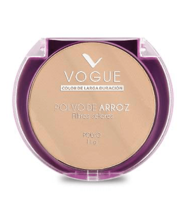 Vogue Cosméticos Polvo Compacto De Arroz